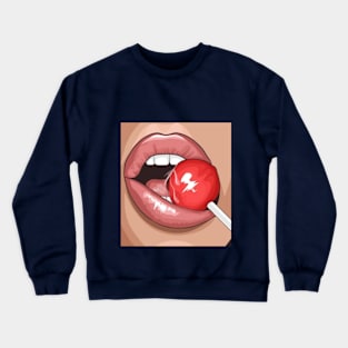 Lolipop_Print Crewneck Sweatshirt